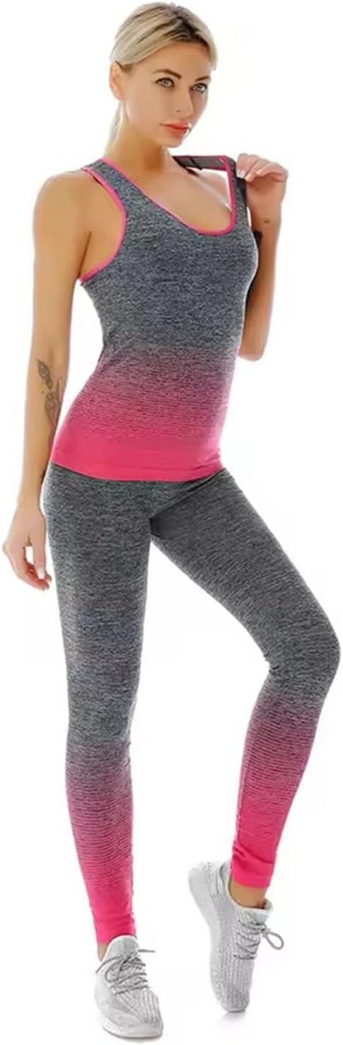 Molten Creek® Gym Clothing Female Yoga Leggings And Fitness Sportwear Set, Blend Of Style, Functionality, And Versatility Design, Breathable Fabric, Supportive Fit,
