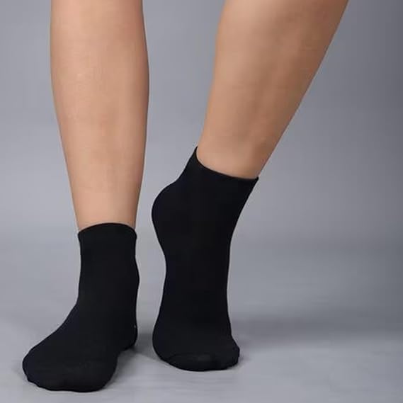 Molten Creek® Women’s Soft Cushioned Trainer Socks, Cotton Rich Ankle Socks, Lightweight & Comfortable, Ideal for Sports or Casual Wear, 4-7 Molten Creek