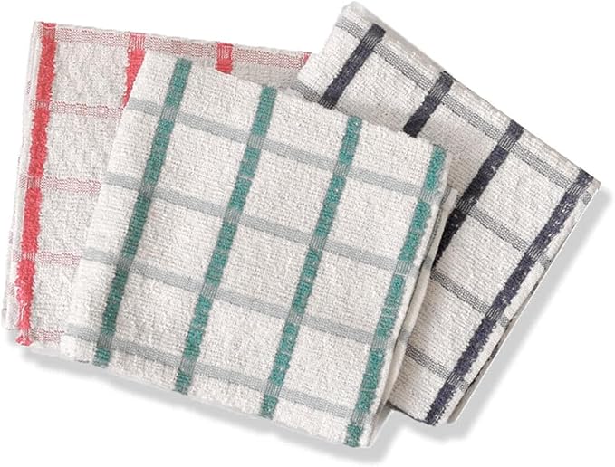Molten Creek® Assorted Terry Tea 100% Cotton Towel Regular, Effortlessly Soak Up Liquids, Suitable For Hotels, Bars, Restaurants, Pubs, Catering Services
