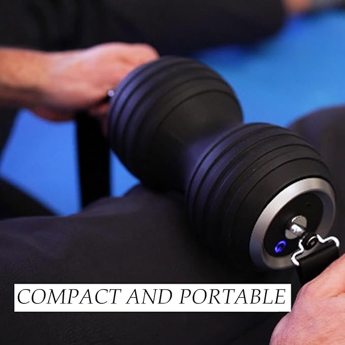 Molten Creek® Double Barrel Body Massager, Rechargeable Battery, Reduce Muscle Stiffness, Promotes Relaxation, Ideal for Both Post-Workout Recovery and Everyday Stress Relief