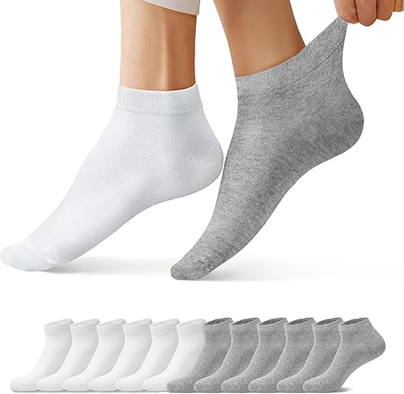Molten Creek® Trainer Ankle Socks for Men & Women, Sport Low Cut Athletic Running Socks, Soft & Durable for Training, Casual Wear, Molten Creek