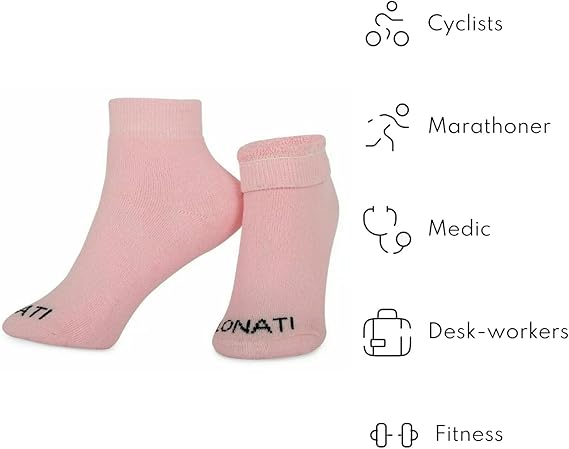 Molten Creek® Unisex Full Cushioned Trainer Socks, Cotton Ankle Liner Socks, Lightweight & Comfortable, Ideal for Sports or Casual Wear Molten Creek