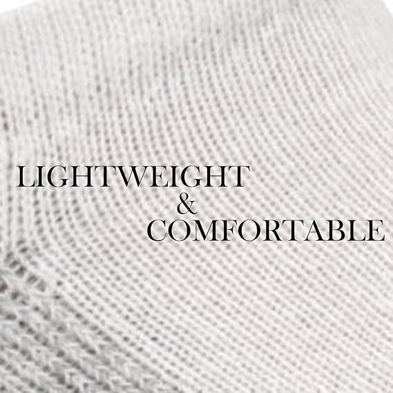 Molten Creek® Women’s Soft Cushioned Trainer Socks, Cotton Rich Ankle Socks, Lightweight & Comfortable, Ideal for Sports or Casual Wear, 4-7 Molten Creek