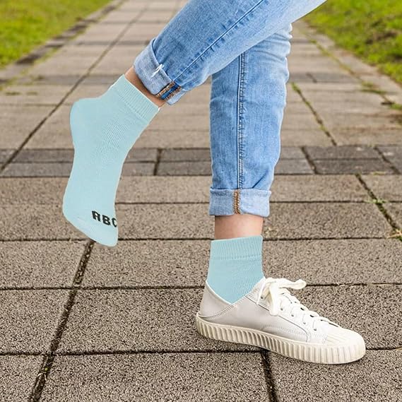 Molten Creek® Unisex Full Cushioned Trainer Socks, Cotton Ankle Liner Socks, Lightweight & Comfortable, Ideal for Sports or Casual Wear Molten Creek