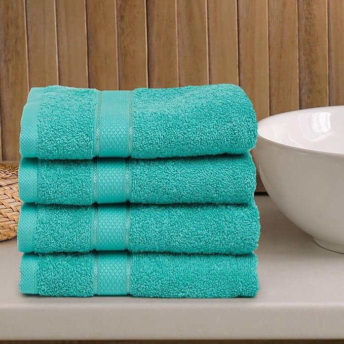Molten Creek® Bath Sheets, 100% Egyptian Cotton, Super Soft Towel, 500 GSM, Classic Look, High Absorbency and Durability, Extra Large Bath Towels, 80 x 140 cm
