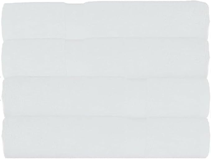 Stacked Egyptian 100% Cotton in White