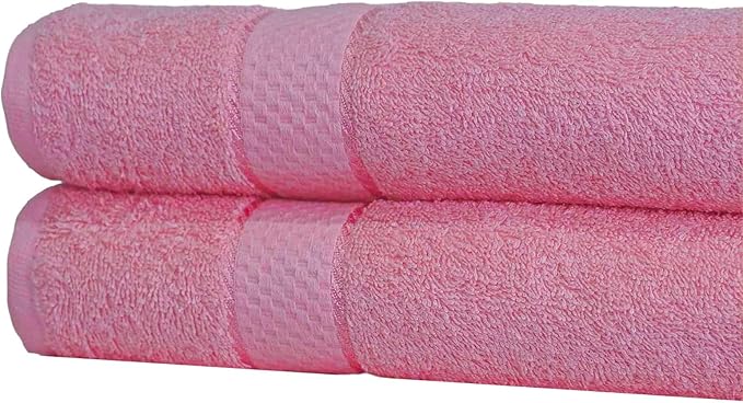 Molten Creek® Bath Sheets, 100% Egyptian Cotton, Super Soft Towel, 500 GSM, Classic Look, High Absorbency and Durability, Extra Large Bath Towels, 80 x 140 cm