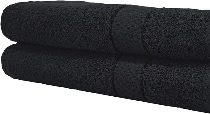 Molten Creek® Bath Sheets, 100% Egyptian Cotton, Super Soft Towel, 500 GSM, Classic Look, High Absorbency and Durability, Extra Large Bath Towels, 80 x 140 cm