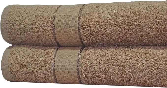 Molten Creek® Bath Sheets, 100% Egyptian Cotton, Super Soft Towel, 500 GSM, Classic Look, High Absorbency and Durability, Extra Large Bath Towels, 80 x 140 cm