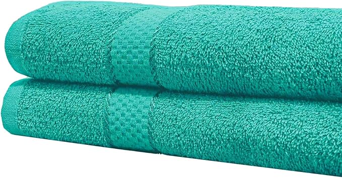 Molten Creek® Bath Sheets, 100% Egyptian Cotton, Super Soft Towel, 500 GSM, Classic Look, High Absorbency and Durability, Extra Large Bath Towels, 80 x 140 cm