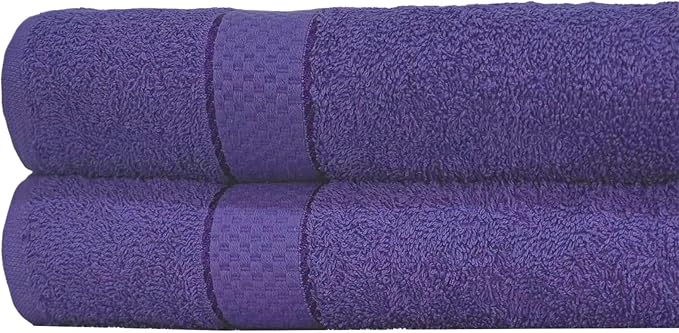 Molten Creek® Bath Sheets, 100% Egyptian Cotton, Super Soft Towel, 500 GSM, Classic Look, High Absorbency and Durability, Extra Large Bath Towels, 80 x 140 cm