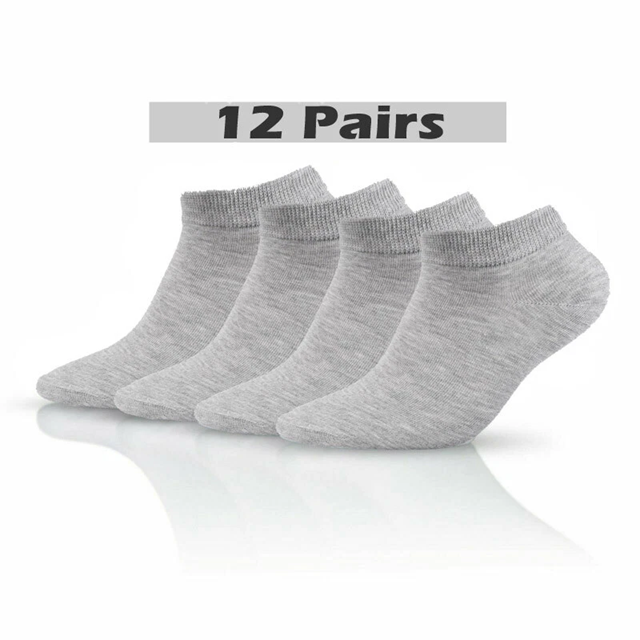 Molten Creek® Men's & Women's Trainer Liner Socks – Cotton Low Cut Invisible Sports Socks