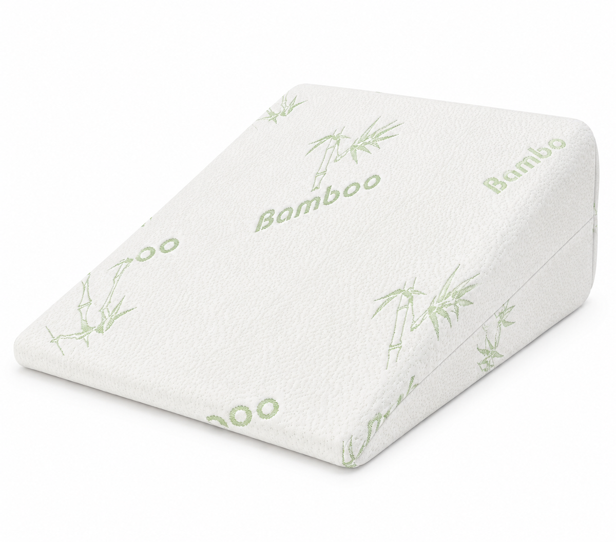Molten Creek® Bamboo Bed Wedge Pillow – Memory Foam Support Cushion