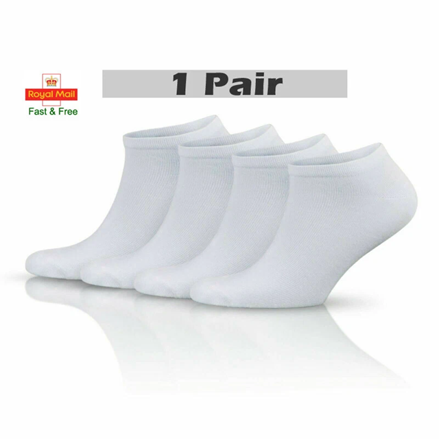 Molten Creek® Men's & Women's Trainer Liner Socks – Cotton Low Cut Invisible Sports Socks