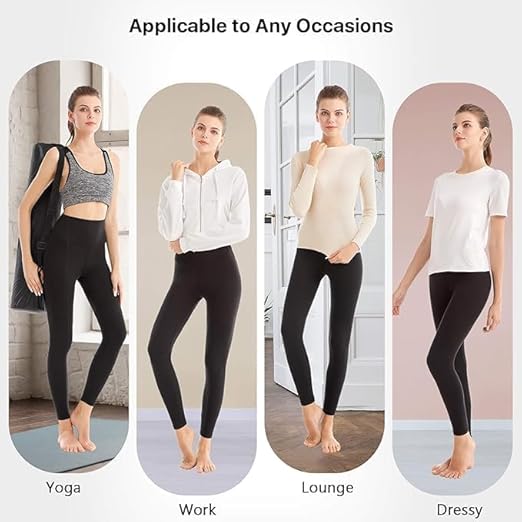 Molten Creek® 2 in 1 Leggings & Tights for Women- Soft Mesh High Waisted Tummy Control Black Leggings Seamless Sports Workout Gym Running Yoga Pants Molten Creek
