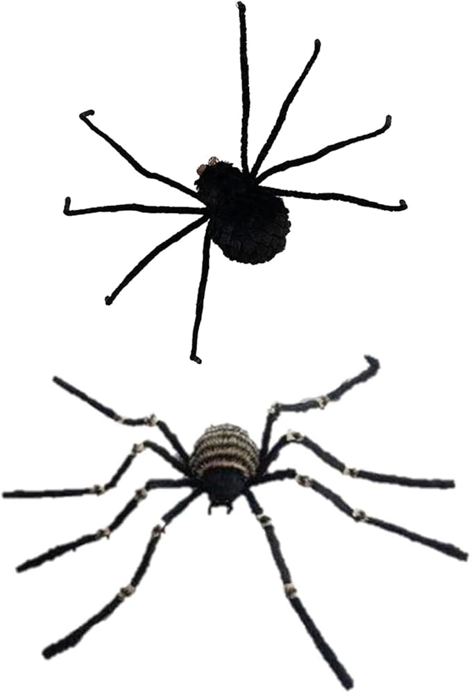 Molten Creek® Halloween Decorations Spider, Realistic Design, Durable & Flexible Material, Versatile Horror Night Party Accessory, Lightweight & Easy To Use Molten Creek