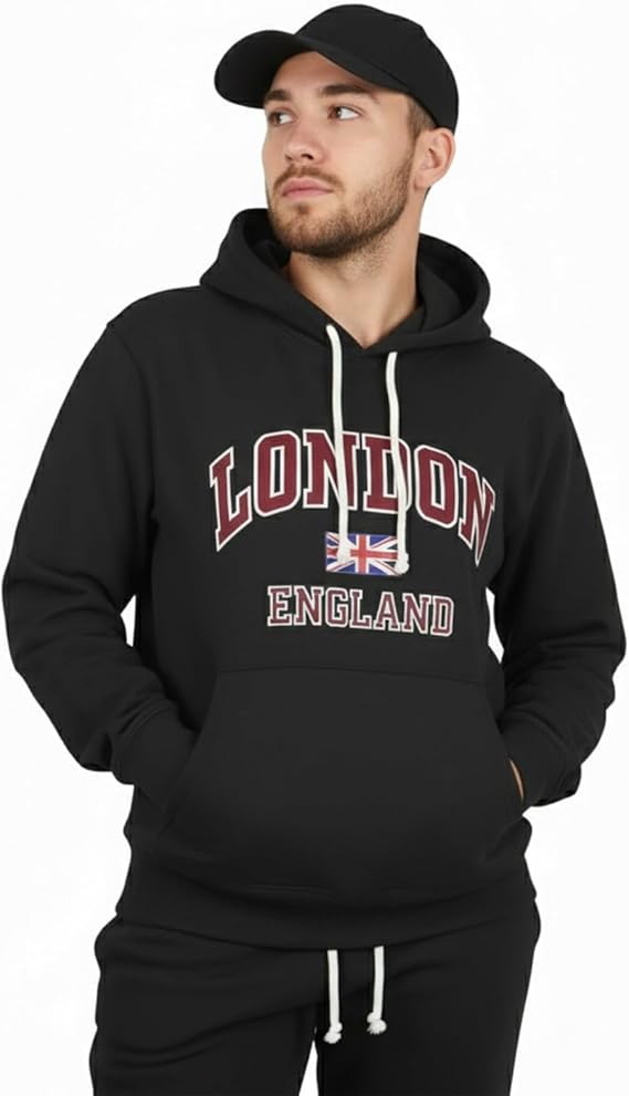 Molten Creek® Adults Hoodie/ Sweatshirt, Long Sleeves, Warm And Comfortable, Kangaroo Pocket, Stretch Ribbed Cuffs And Waist, Machine Wash Molten Creek