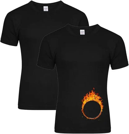 Molten Creek® Men's Thermal Long and Short Sleeve Top, Stay Dry and Comfortable, Snug and Slimming Fit, Pack of 2 Molten Creek