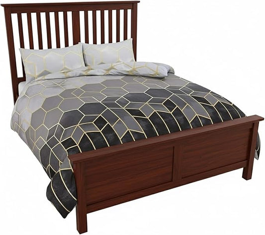 Molten Creek® Luxury Bedding Set, Modern And Elegant Design, Soft & Breathable, Machine Washable, Quick Drying, Long-Lasting, Perfect Gift For Halloween, Christmas, 4PCS Molten Creek