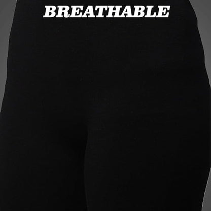 Molten Creek® Women Bamboo Leggings, High Waisted, Seamless Leggings, Comfortable Yoga Pants, Softer Than Cotton Leggings, Lightweight & Breathable, Black Molten Creek