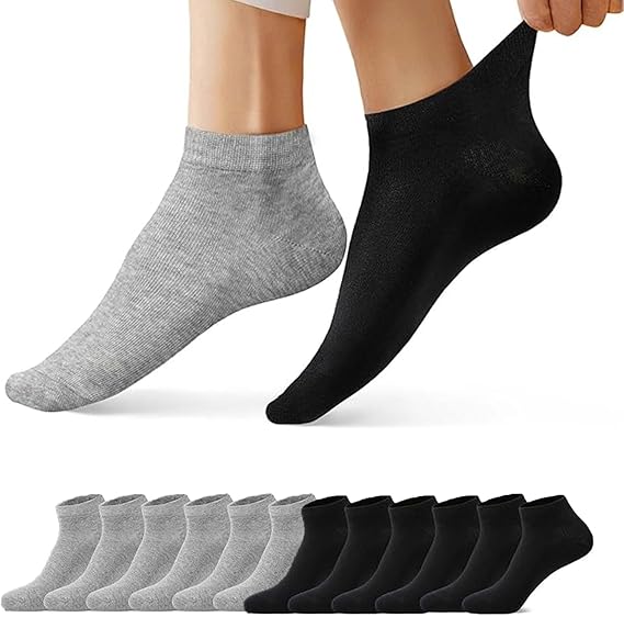 Molten Creek® Trainer Ankle Socks for Men & Women, Sport Low Cut Athletic Running Socks, Soft & Durable for Training, Casual Wear, Molten Creek