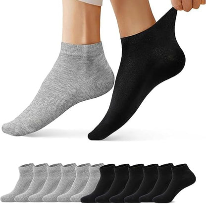 Molten Creek® Trainer Ankle Socks for Men & Women, Sport Low Cut Athletic Running Socks, Soft & Durable for Training, Casual Wear, Molten Creek