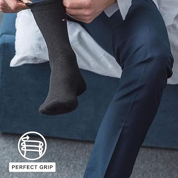 Molten Creek® Men’s Classic Crew Socks, Rib Knit Cuffs, Breathable, Super Smooth, Flat Logo Detailing, Dress Sock Design, Size 6-11, 6 Pairs Molten Creek