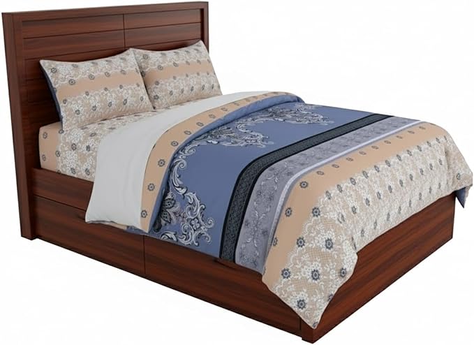 Molten Creek® Luxury Bedding Set, Modern And Elegant Design, Soft & Breathable, Machine Washable, Quick Drying, Long-Lasting, Perfect Gift For Halloween, Christmas, 4PCS Molten Creek