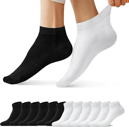 Molten Creek® Trainer Ankle Socks for Men & Women, Sport Low Cut Athletic Running Socks, Soft & Durable for Training, Casual Wear, Molten Creek