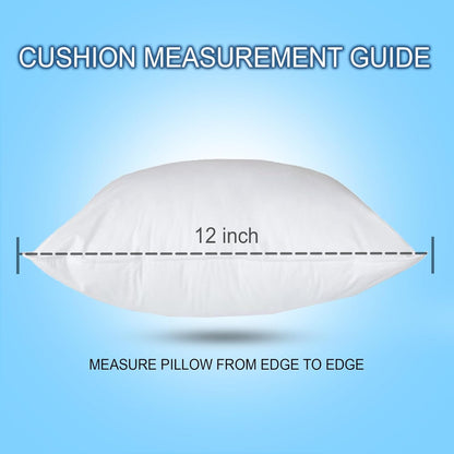 Extra Fill Plump Hollowfibre Inner Fillers, Anti-Allergy Sofa Cushion inserts Scatters, White Molten Creek