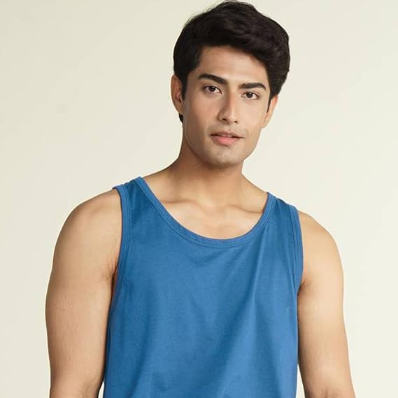 Molten Creek® 6X Pack Mens Vests Classic Sports 100% Cotton Tank Tops Summer Training Gym Sports Sleeveless Casual Undershirts S-2XL Molten Creek
