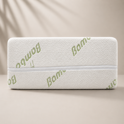 Molten Creek® Bamboo Bed Wedge Pillow – Memory Foam Support Cushion