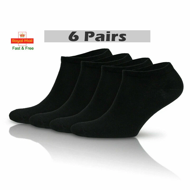 Molten Creek® Men's & Women's Trainer Liner Socks – Cotton Low Cut Invisible Sports Socks