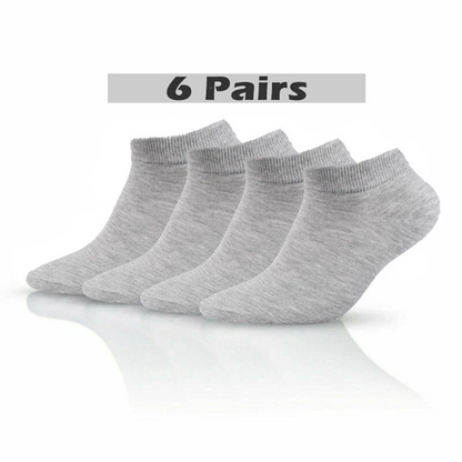 Molten Creek® Men's & Women's Trainer Liner Socks – Cotton Low Cut Invisible Sports Socks