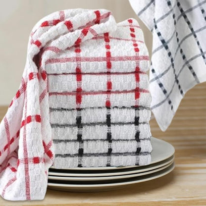 Molten Creek® Assorted Terry Tea 100% Cotton Towel Regular, Effortlessly Soak Up Liquids, Suitable For Hotels, Bars, Restaurants, Pubs, Catering Services