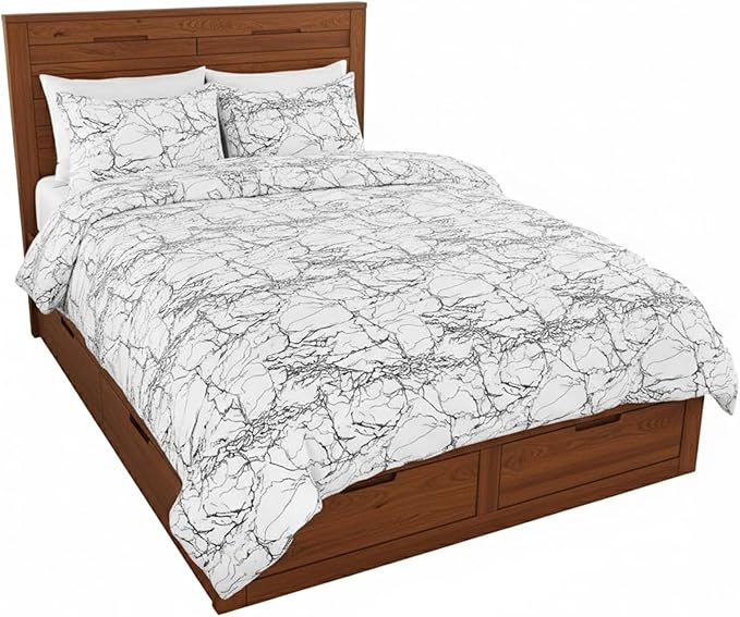 Molten Creek® Luxury Bedding Set, Modern And Elegant Design, Soft & Breathable, Machine Washable, Quick Drying, Long-Lasting, Perfect Gift For Halloween, Christmas, 4PCS Molten Creek