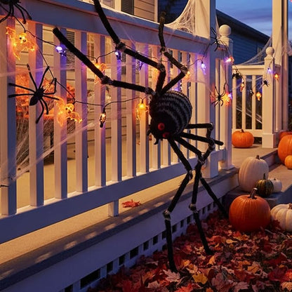 Molten Creek® Halloween Decorations Spider, Realistic Design, Durable & Flexible Material, Versatile Horror Night Party Accessory, Lightweight & Easy To Use Molten Creek