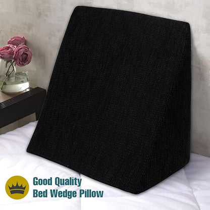Molten Creek® Bed Wedge Pillow Cushion, Neck, Back, Acid Reflux Flex, Supportive Foam Fill, Removable Washable Cover, Comfortable and Supportive Molten Creek