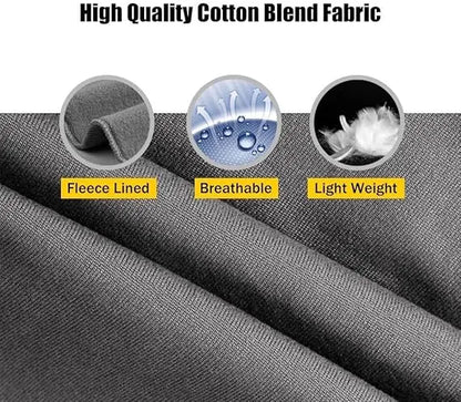 Molten Creek® Men's Thermal Long and Short Sleeve Top, Stay Dry and Comfortable, Snug and Slimming Fit, Pack of 2 Molten Creek