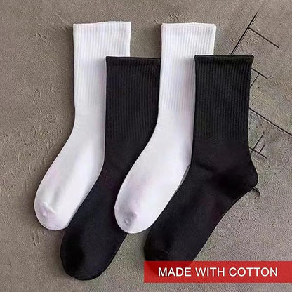 Molten Creek® Men’s Sports Crew Socks, Classic Rich Cotton, Cushioned Sole, Comfort Top, Training, Walking, Hiking, Athletic Socks, Size 6-11, 10 Pairs Molten Creek