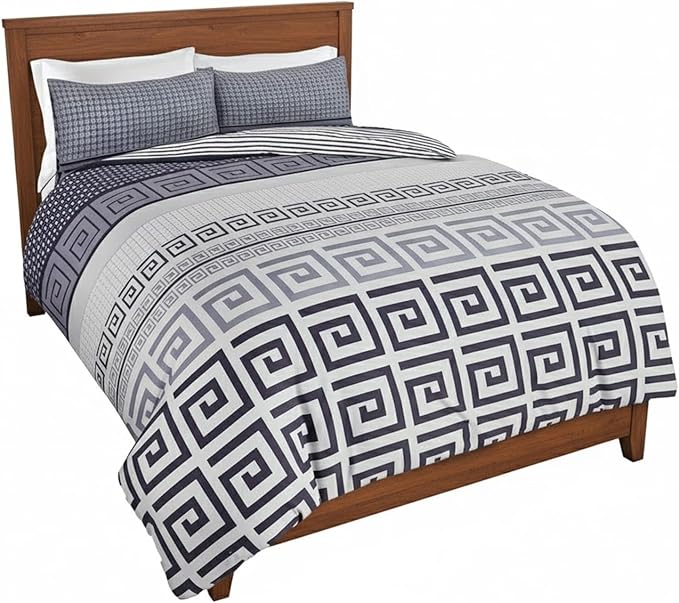 Molten Creek® Luxury Bedding Set, Modern And Elegant Design, Soft & Breathable, Machine Washable, Quick Drying, Long-Lasting, Perfect Gift For Halloween, Christmas, 4PCS Molten Creek