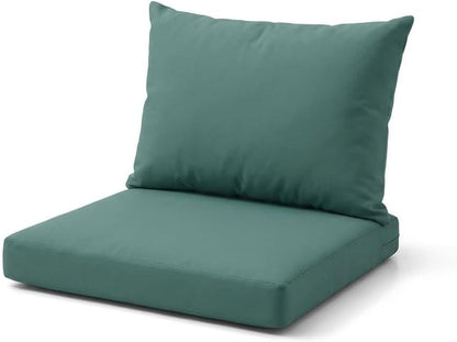 Molten Creek® Outdoor Rattan Furniture Cushion Set – Water Resistant Patio Sofa Cushions