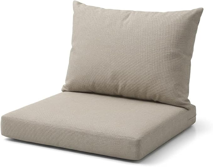 Molten Creek® Outdoor Rattan Furniture Cushion Set – Water Resistant Patio Sofa Cushions