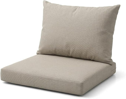 Molten Creek® Outdoor Rattan Furniture Cushion Set – Water Resistant Patio Sofa Cushions