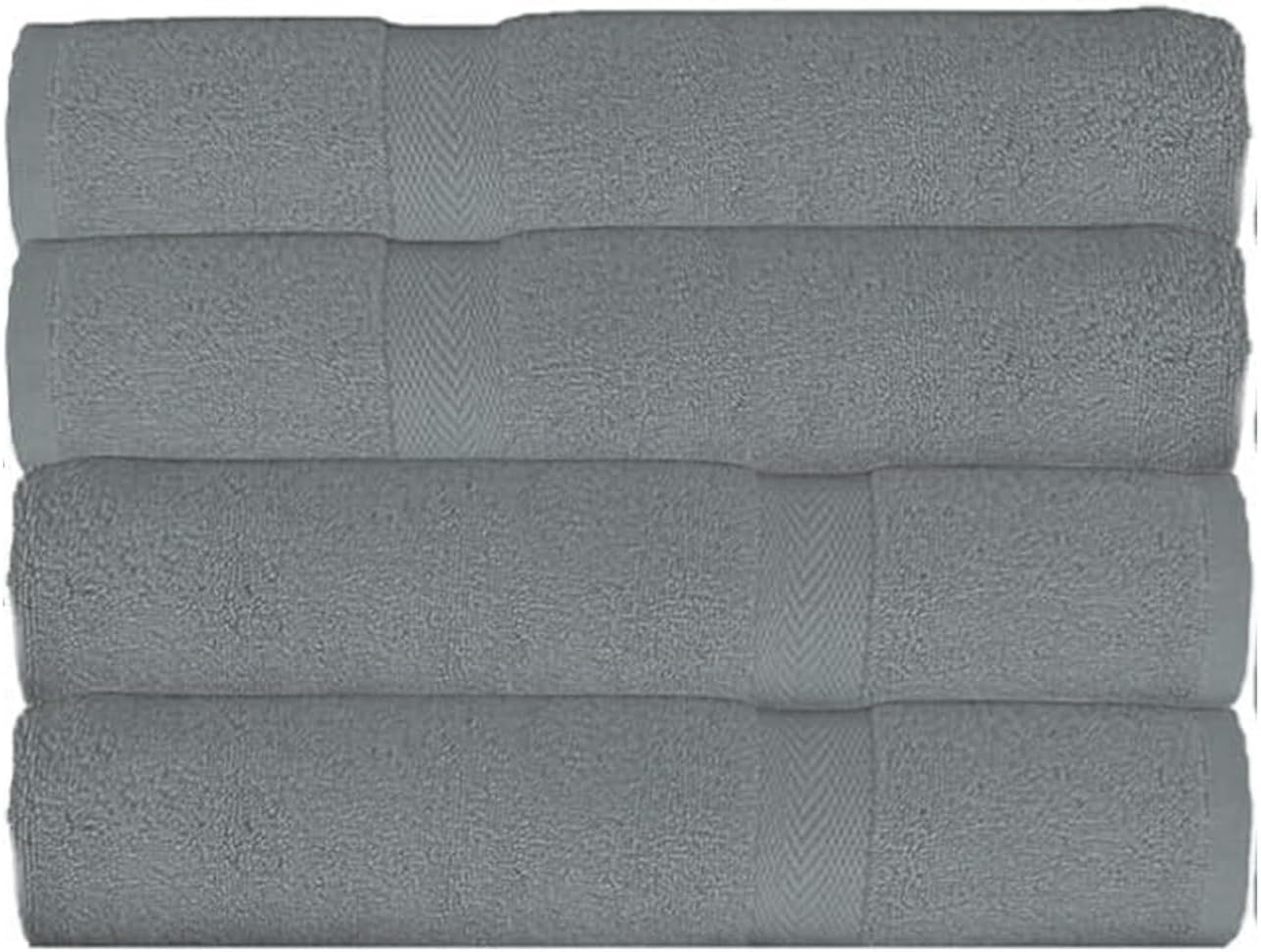 Stacked Egyptian 100% Cotton in Grey