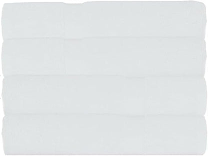 Stacked Egyptian 100% Cotton in White