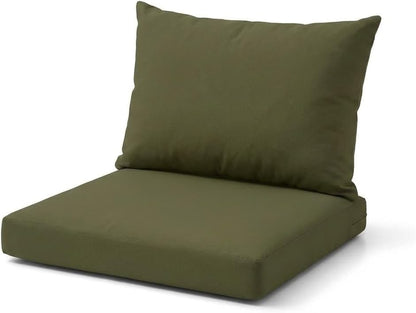 Molten Creek® Outdoor Rattan Furniture Cushion Set – Water Resistant Patio Sofa Cushions
