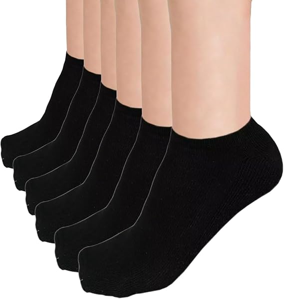 Molten Creek® Women’s Soft Cushioned Trainer Socks, Cotton Rich Ankle Socks, Lightweight & Comfortable, Ideal for Sports or Casual Wear, 4-7 Molten Creek