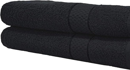 Molten Creek® Bath Sheets, 100% Egyptian Cotton, Super Soft Towel, 500 GSM, Classic Look, High Absorbency and Durability, Extra Large Bath Towels, 80 x 140 cm