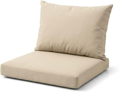 Molten Creek® Outdoor Rattan Furniture Cushion Set – Water Resistant Patio Sofa Cushions